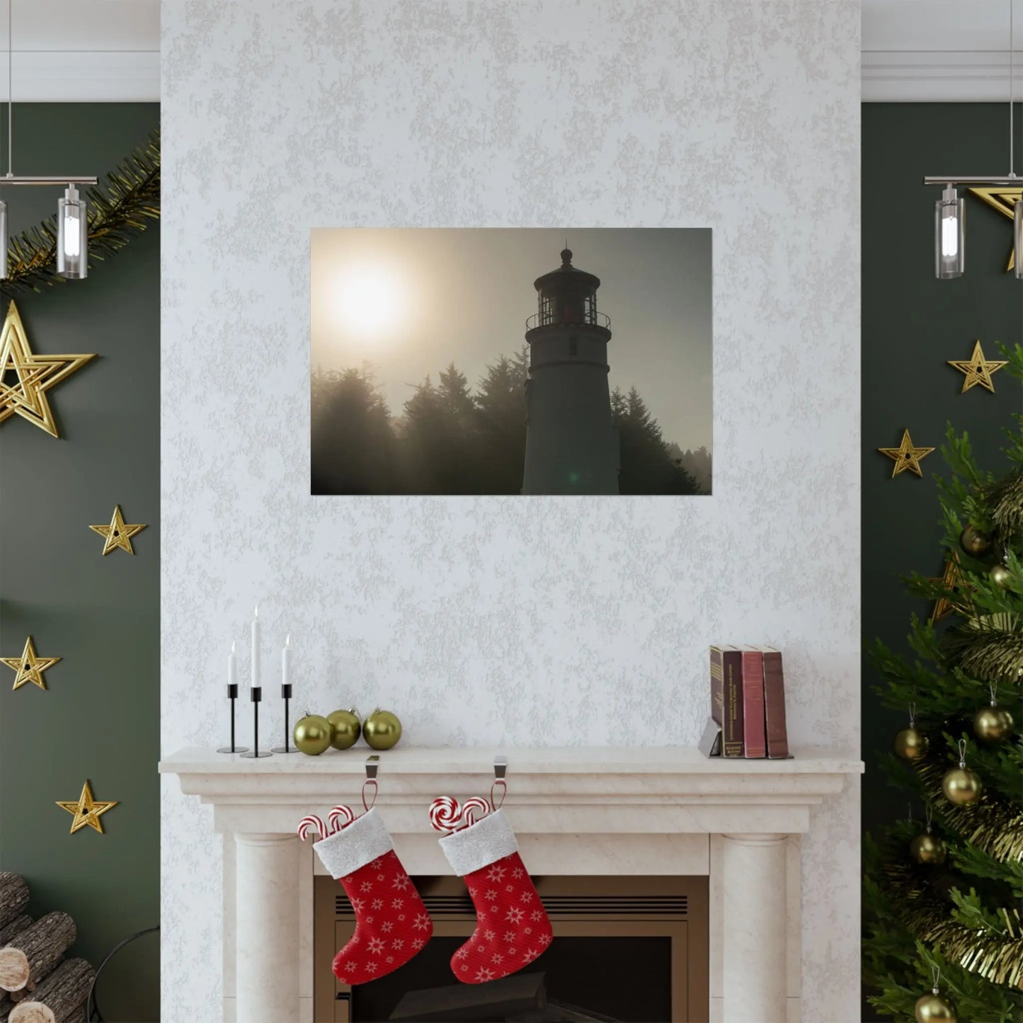 SLT Morning Lighthouse - Matte Horizontal Posters - StarLuxeTrend