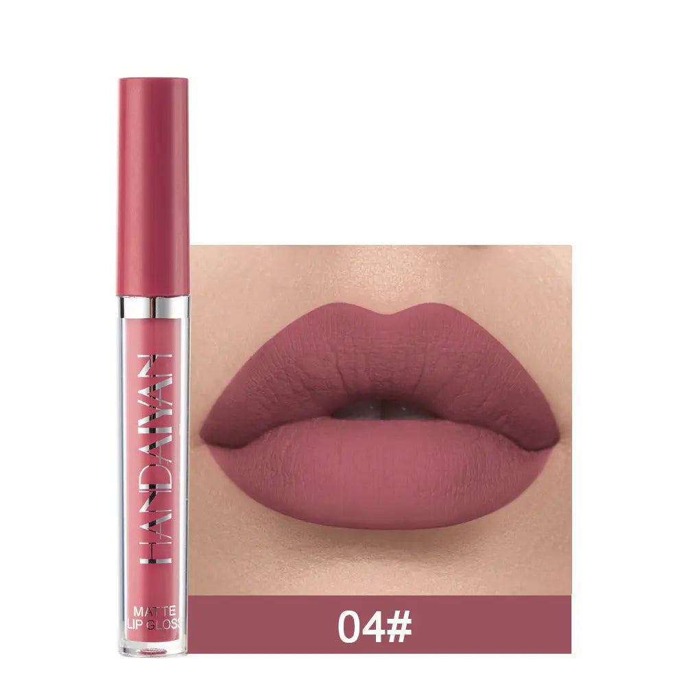 Matte Non-stick Cup Lip Gloss, Non-fading Matte Liquid Lipstick - StarLuxeTrend