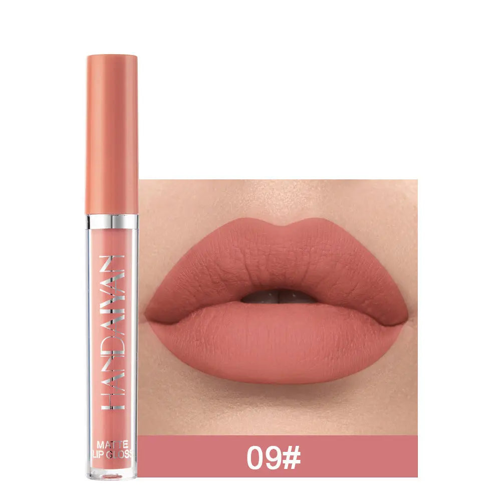 Matte Non-stick Cup Lip Gloss, Non-fading Matte Liquid Lipstick - StarLuxeTrend