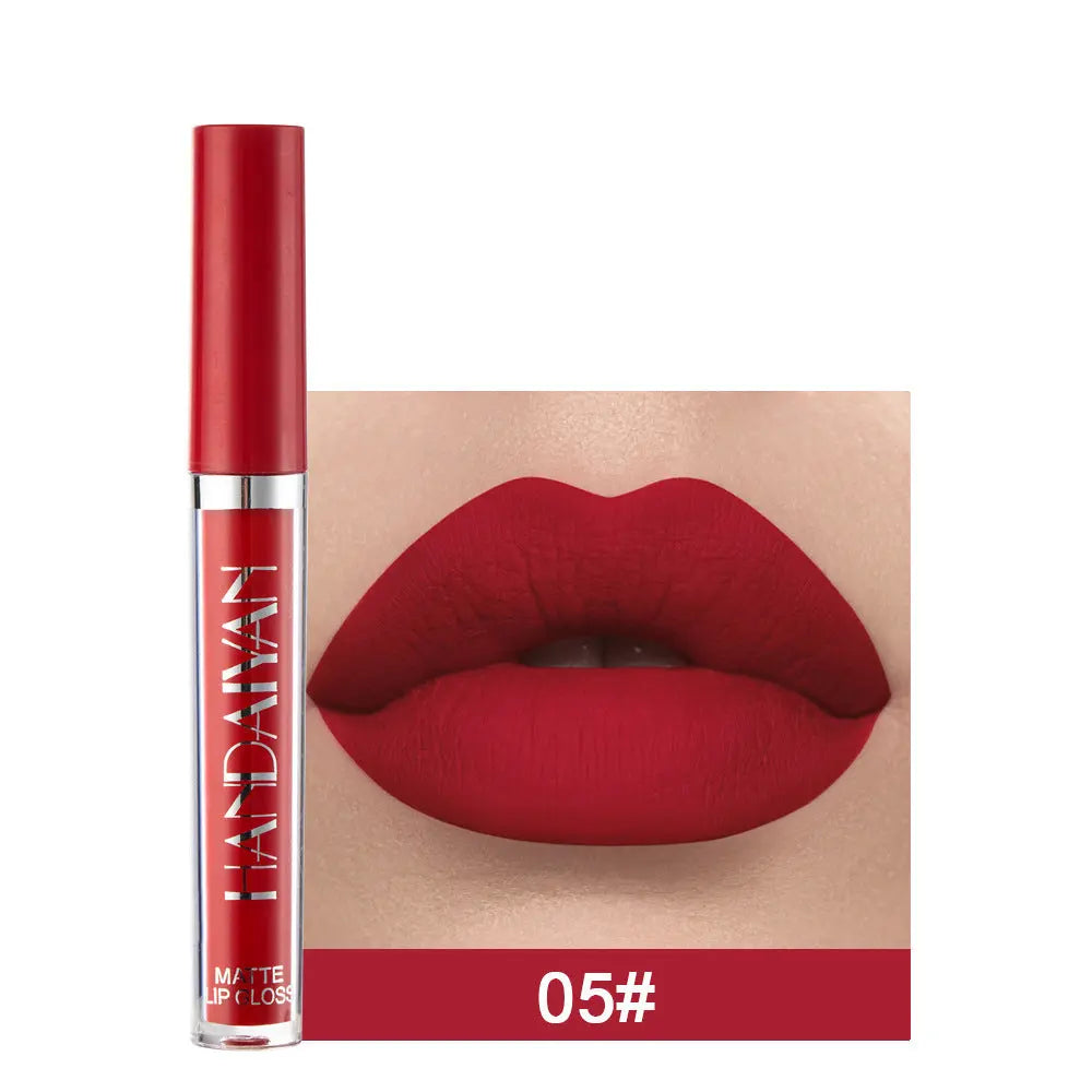 Matte Non-stick Cup Lip Gloss, Non-fading Matte Liquid Lipstick - StarLuxeTrend