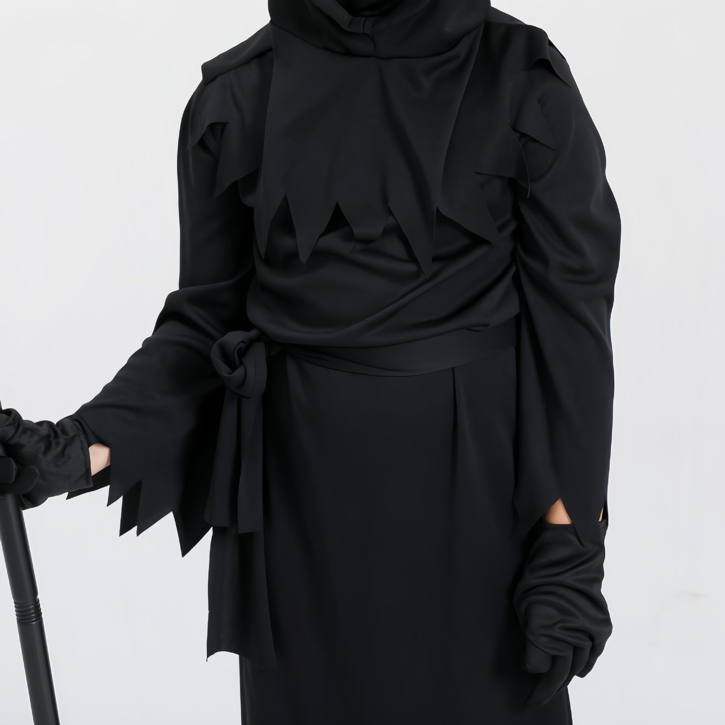 Kids Scary Death Costume with Sickle & Glasses – Halloween Outfit for Boys & Girls