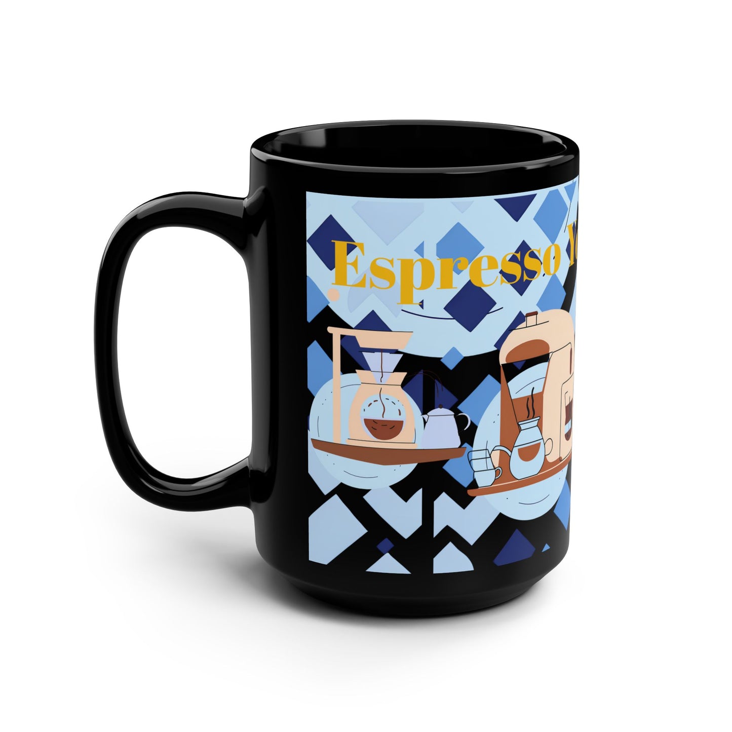 SLT Black Mug, 15oz - StarLuxeTrend