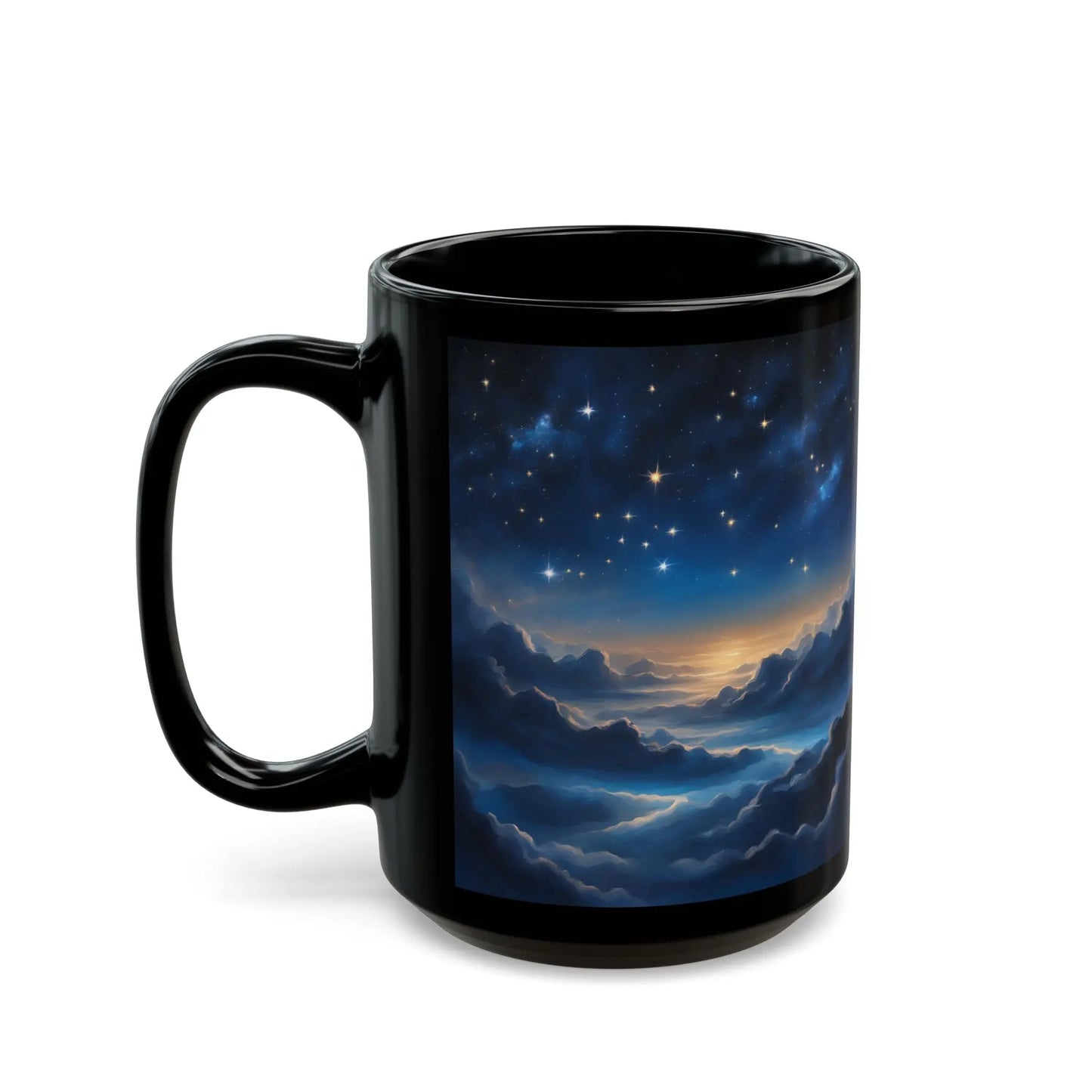 SLT Ceramic Black Mug (11oz, 15oz) - StarLuxeTrend