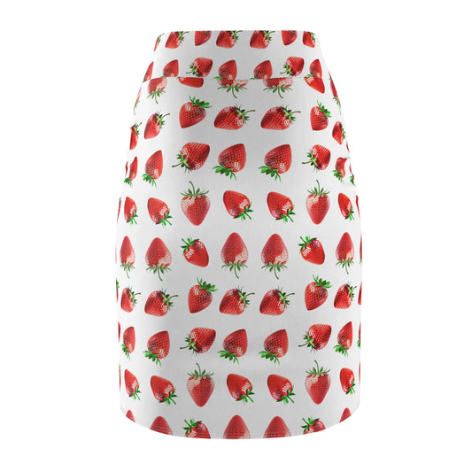 SLT Stylish Strawberry Pencil Skirt for Women - StarLuxeTrend