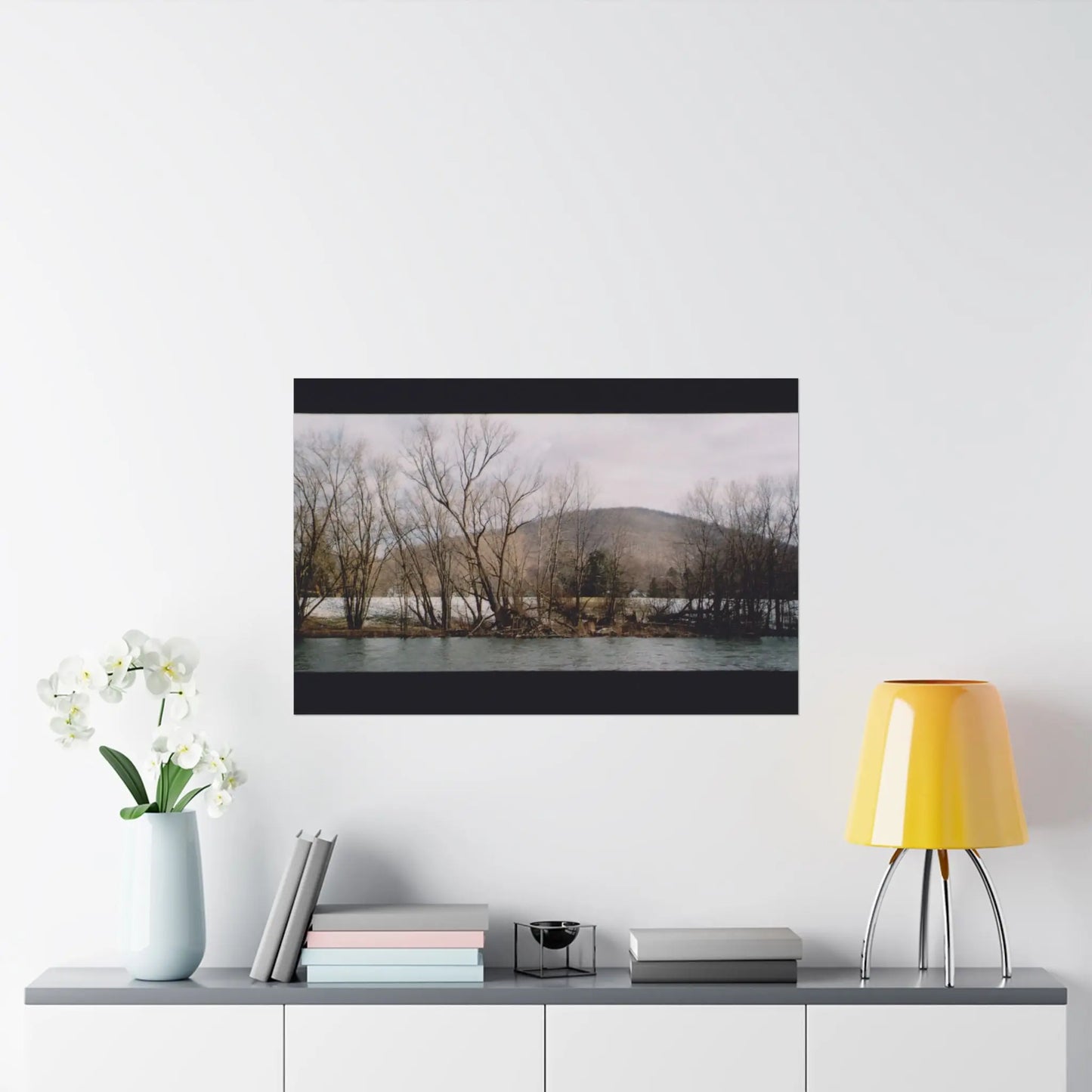 Salamanca NY River Film Matte Posters Print - Matte Horizontal Posters 36x24 - StarLuxeTrend