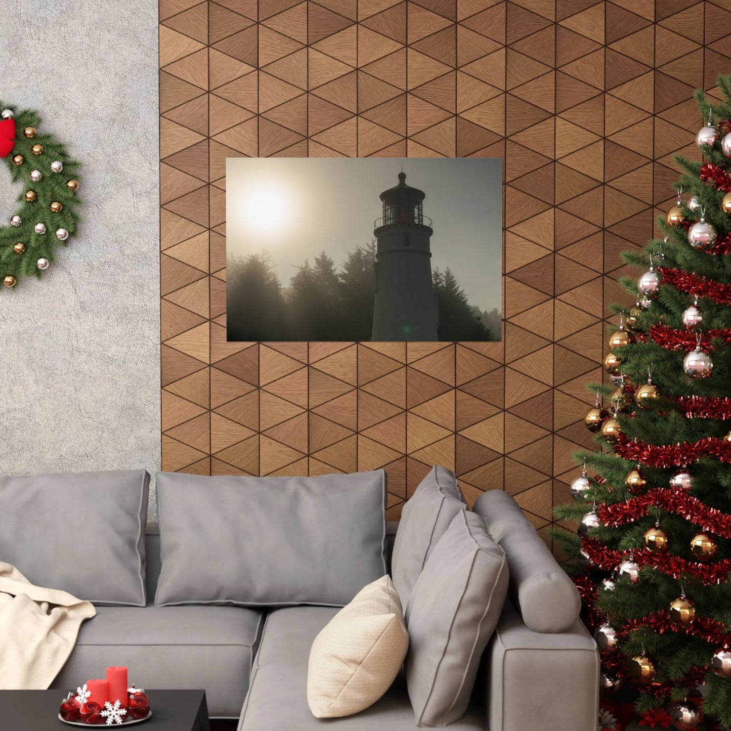 SLT Morning Lighthouse - Matte Horizontal Posters - StarLuxeTrend