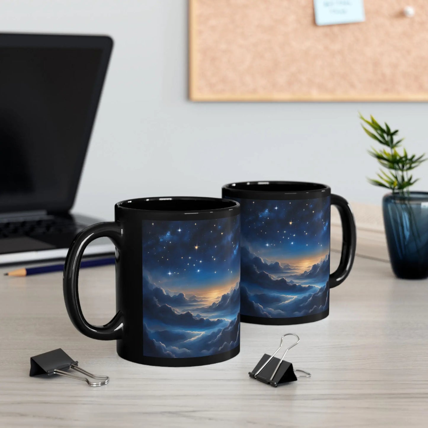 SLT Ceramic Black Mug (11oz, 15oz) - StarLuxeTrend