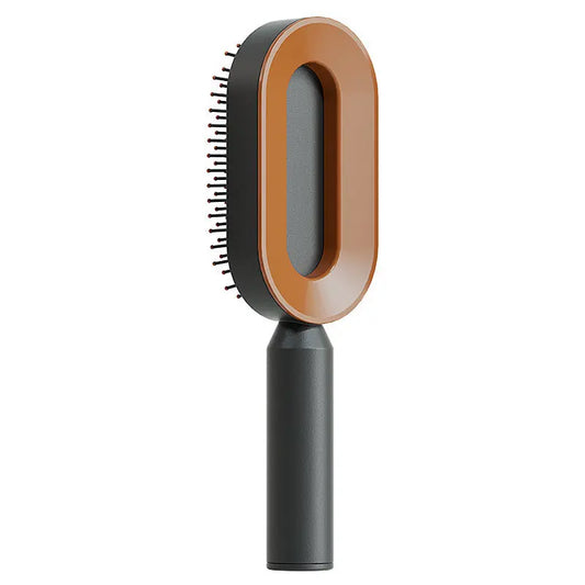Self Cleaning Anti-Static Cleaning Hairbrush - StarLuxeTrend