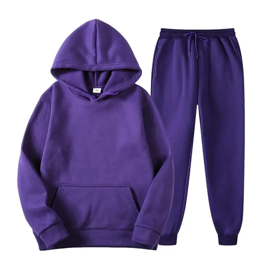 Men's sets Long Sleeve Pullover Set - StarLuxeTrend