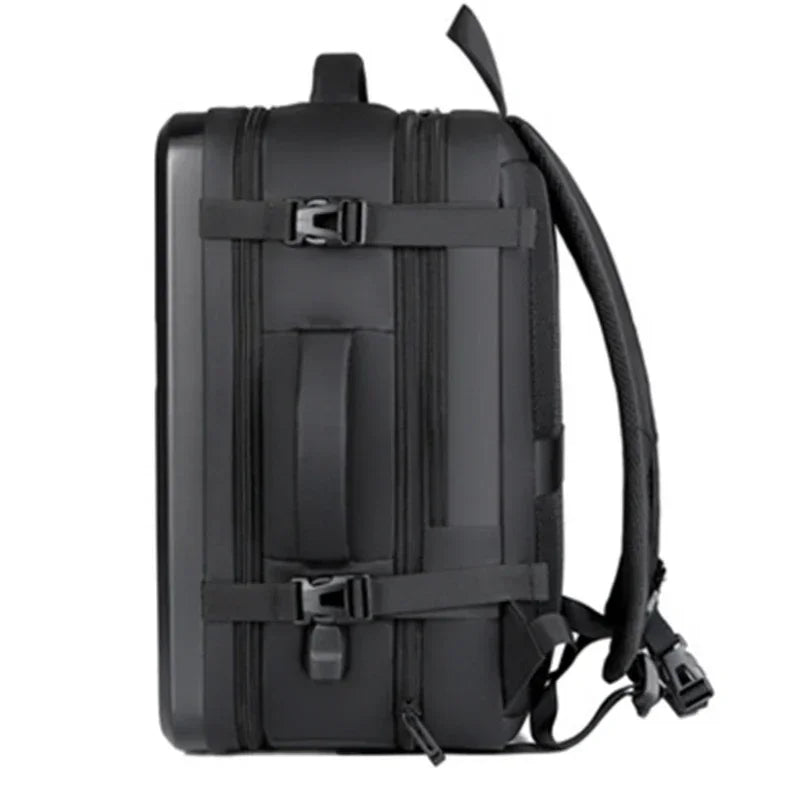17.3''Hard Shell Backpack Men's Business Laptop Backpack Thickened 50L Large Capacity Travel Bag Fashion Trend Computer Backpack StarLuxeTrend