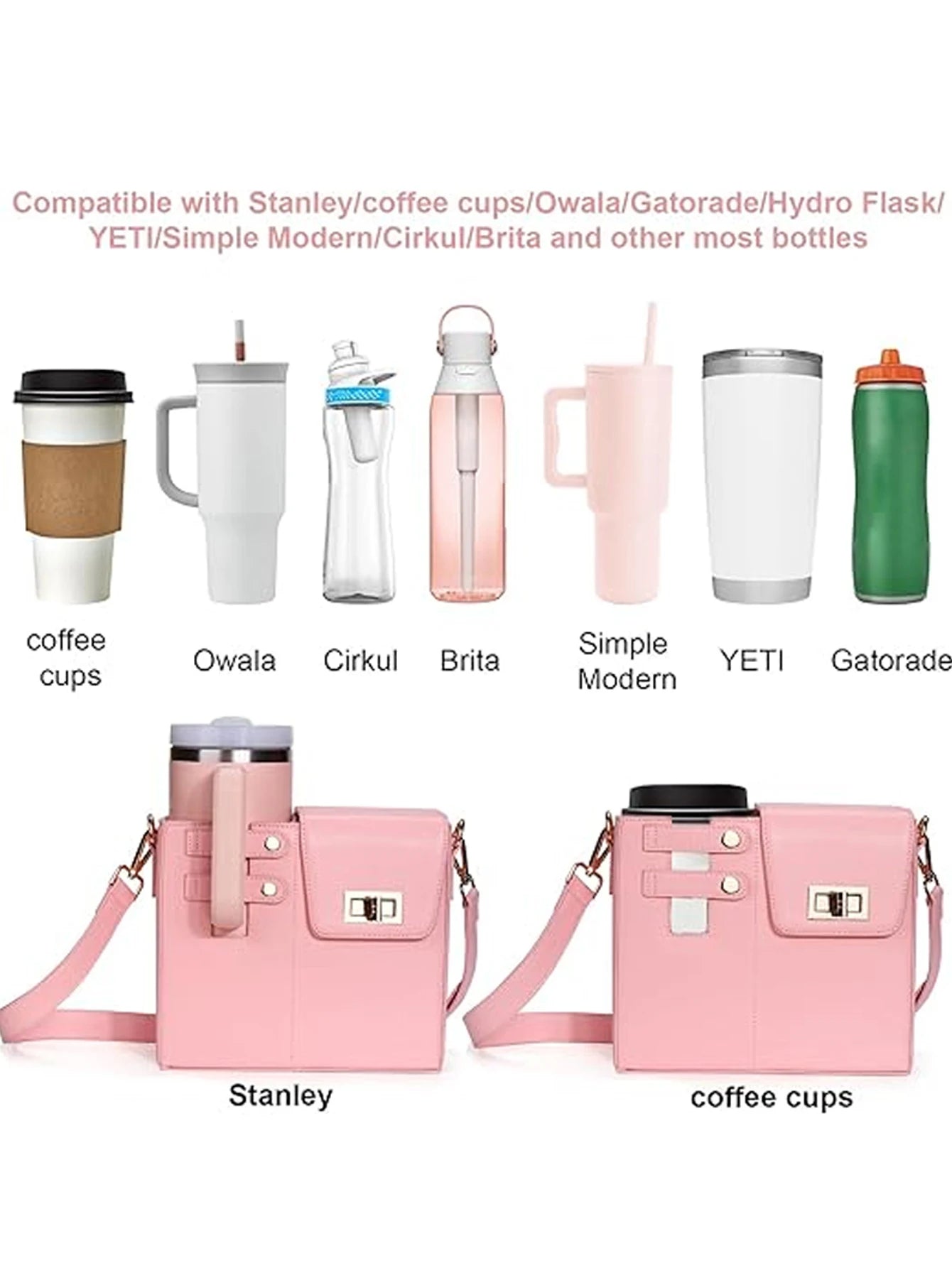 Premium Outdoor Crossbody Water Bottle Bag – Portable, Multifunctional, and Stylish - StarLuxeTrend