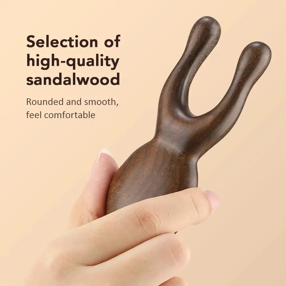 Wooden Facial Lifting Meridian Comb Massager - StarLuxeTrend