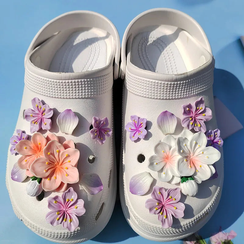 Cute Shoe Charms for Girls – Stylish Floral Designs,Adorable Girls’ Accessories & Decorations - StarLuxeTrend