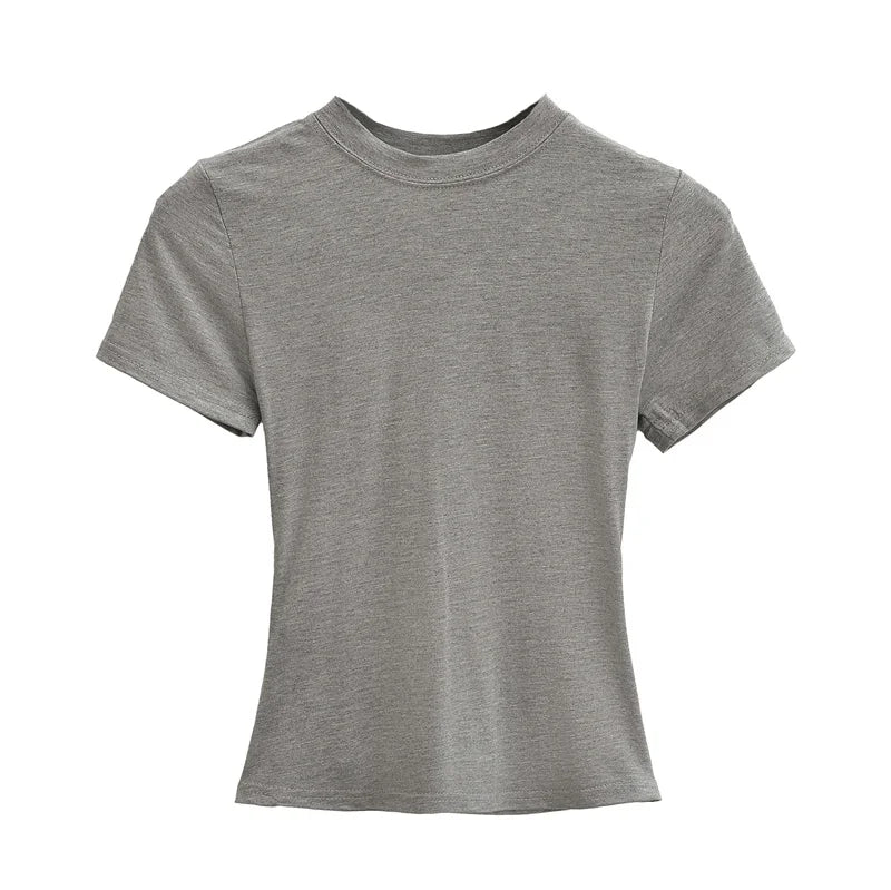 New Women's Y2K Slim Fit Casual T-Shirt - StarLuxeTrend