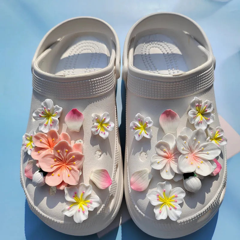 Cute Shoe Charms for Girls –  Stylish Floral Designs,Adorable Girls’ Accessories & Decorations - StarLuxeTrend