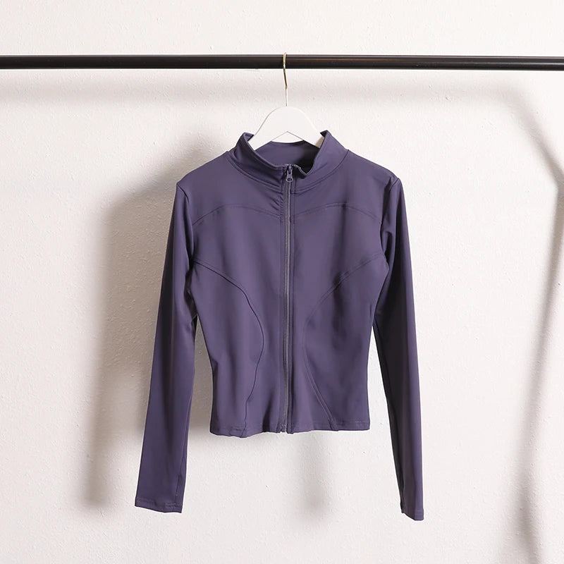 Yoga Jacket Coat – Flexible Activewear - StarLuxeTrend
