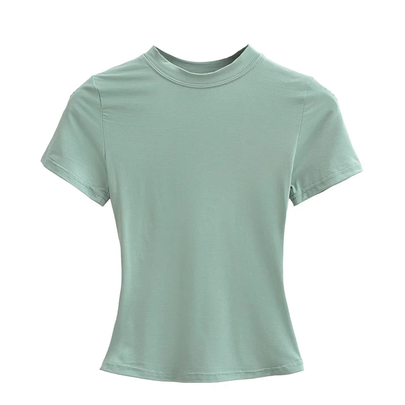 New Women's Y2K Slim Fit Casual T-Shirt - StarLuxeTrend