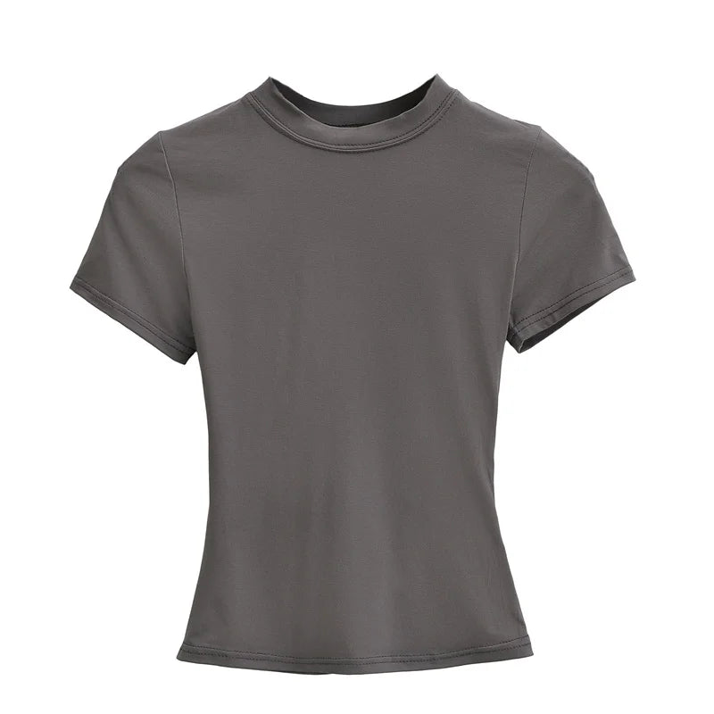 New Women's Y2K Slim Fit Casual T-Shirt - StarLuxeTrend