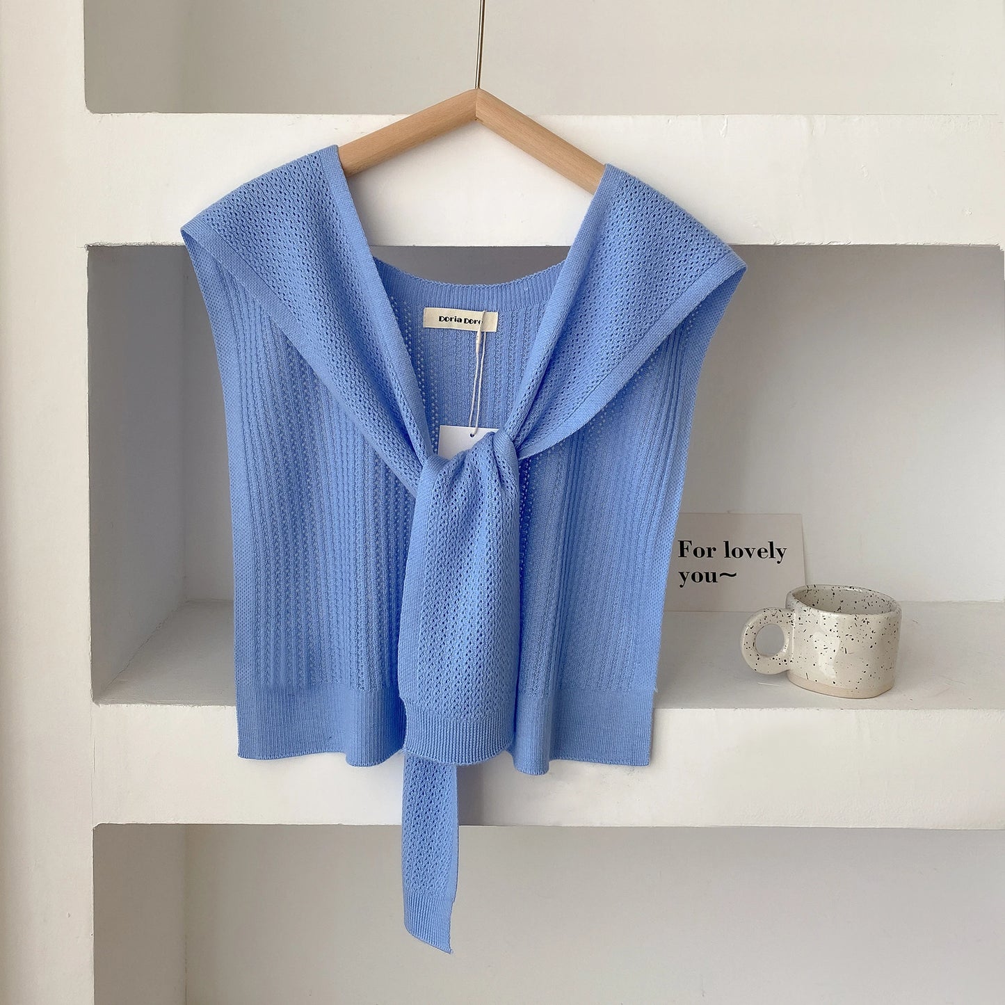 2025 Women’s Knitted Hollow Out Summer Shawl