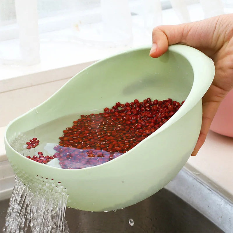 Plastic Strainer Basket With Handles - StarLuxeTrend