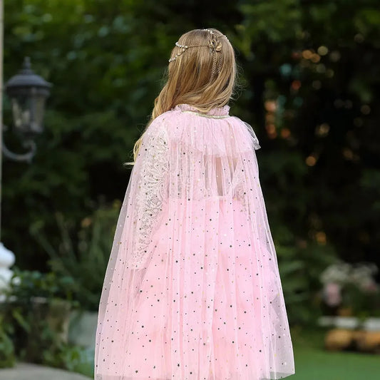 Elegant Dress Cape Costume for Girls - StarLuxeTrend