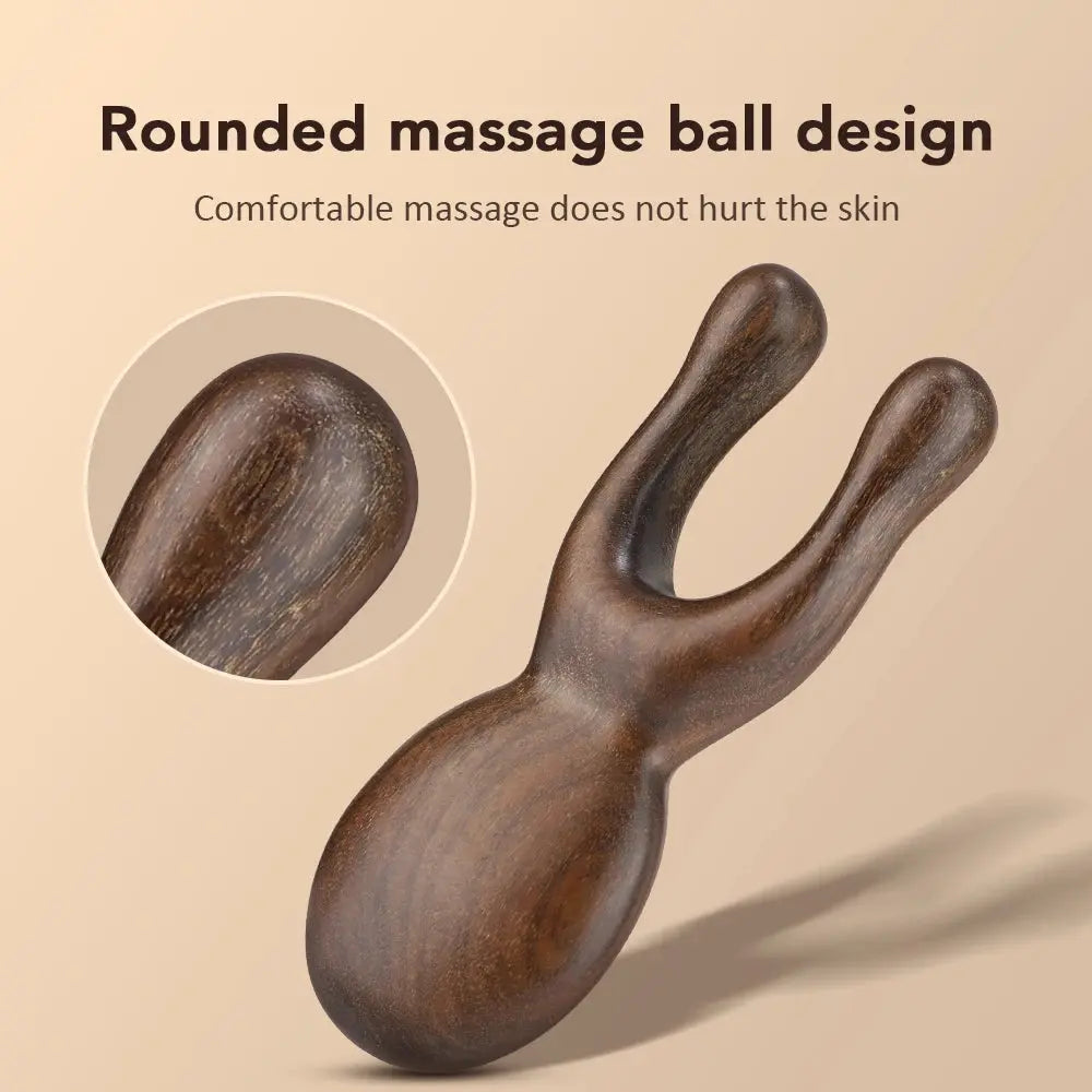 Wooden Facial Lifting Meridian Comb Massager - StarLuxeTrend