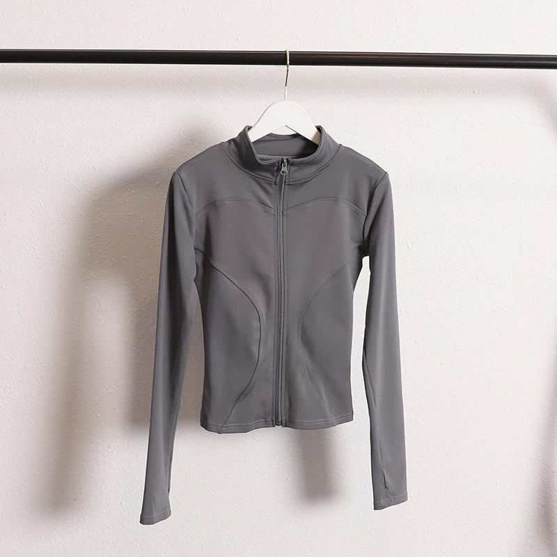 Yoga Jacket Coat – Flexible Activewear - StarLuxeTrend