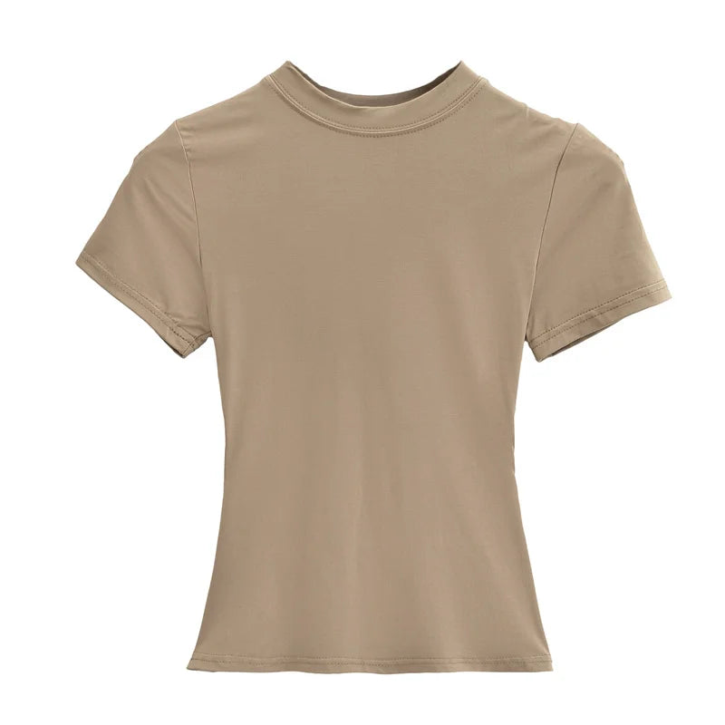 New Women's Y2K Slim Fit Casual T-Shirt - StarLuxeTrend