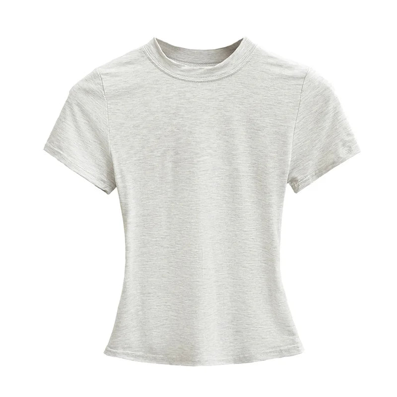 New Women's Y2K Slim Fit Casual T-Shirt - StarLuxeTrend