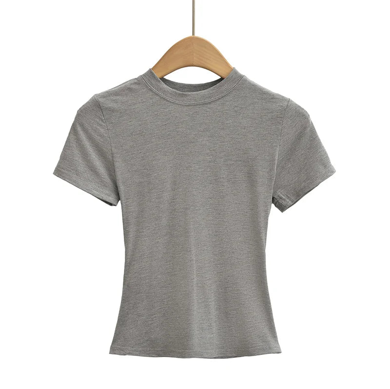New Women's Y2K Slim Fit Casual T-Shirt - StarLuxeTrend