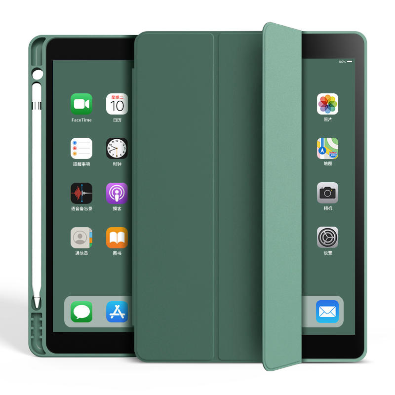 iPad Case with Pencil Holder - Shockproof, Waterproof PU Leather Smart Cover for iPad 10.2, 10.5, 11, Air, Mini StarLuxeTrend