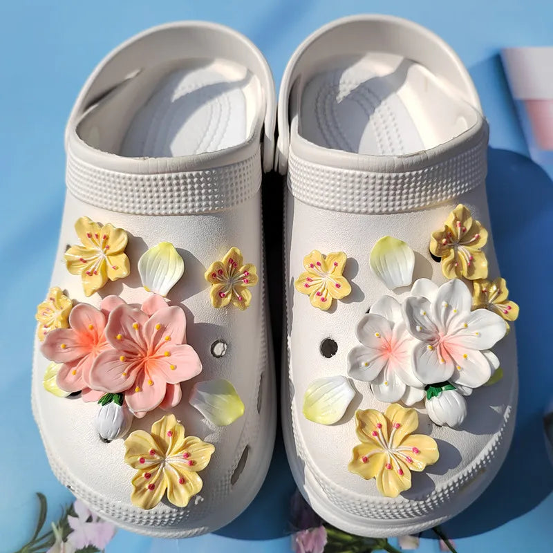 Cute Shoe Charms for Girls – Stylish Floral Designs,Adorable Girls’ Accessories & Decorations - StarLuxeTrend