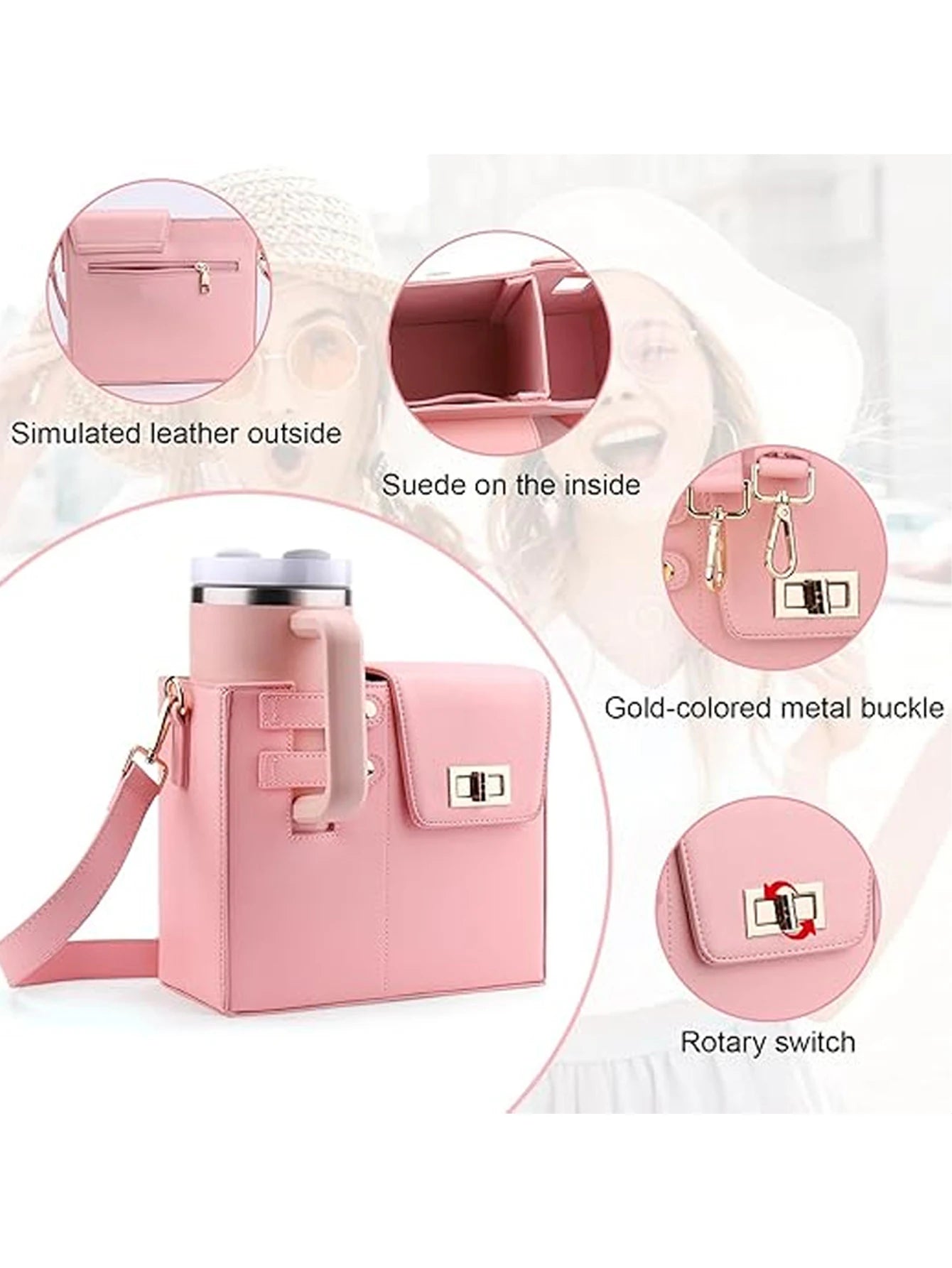 Premium Outdoor Crossbody Water Bottle Bag – Portable, Multifunctional, and Stylish - StarLuxeTrend