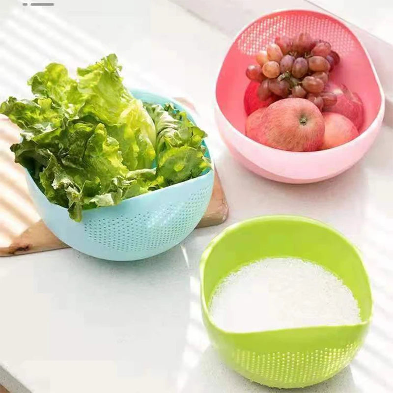 Plastic Strainer Basket With Handles - StarLuxeTrend