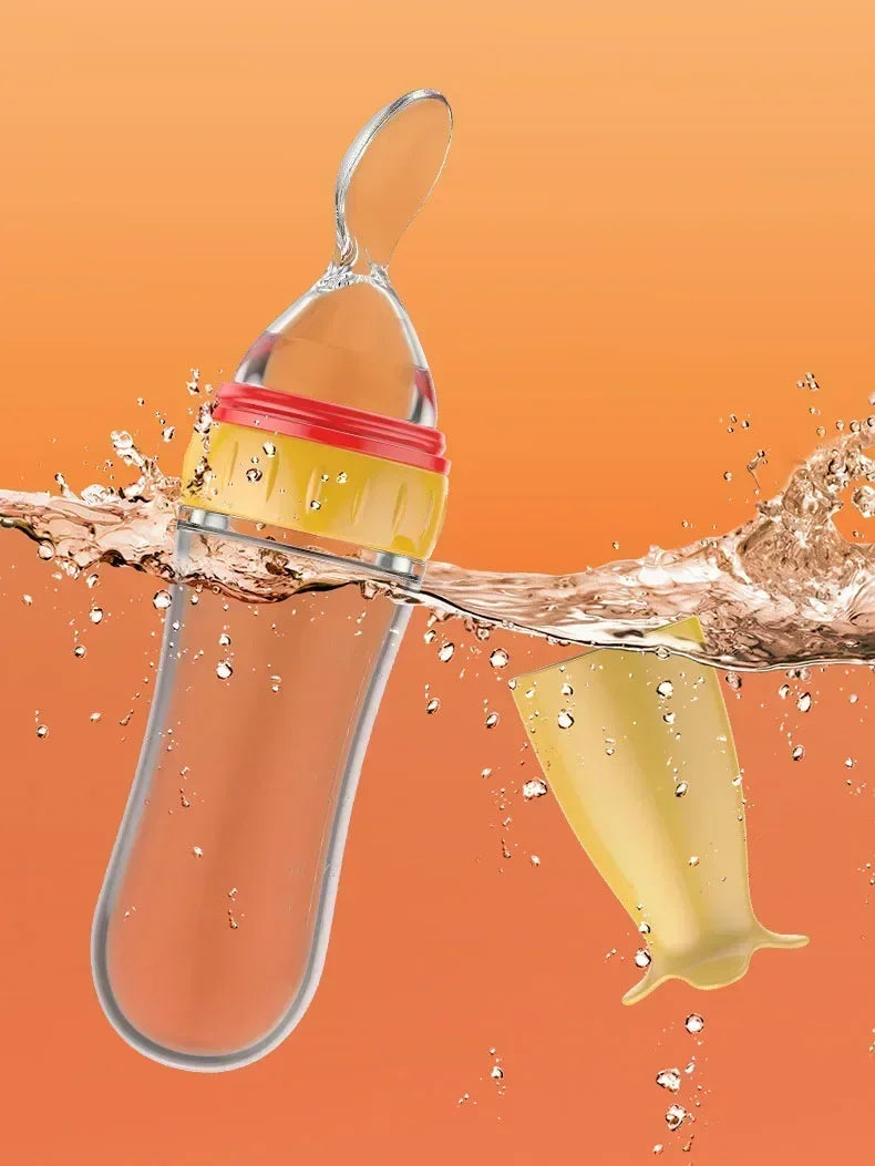 Baby Silicone Bottle Spoon - StarLuxeTrend