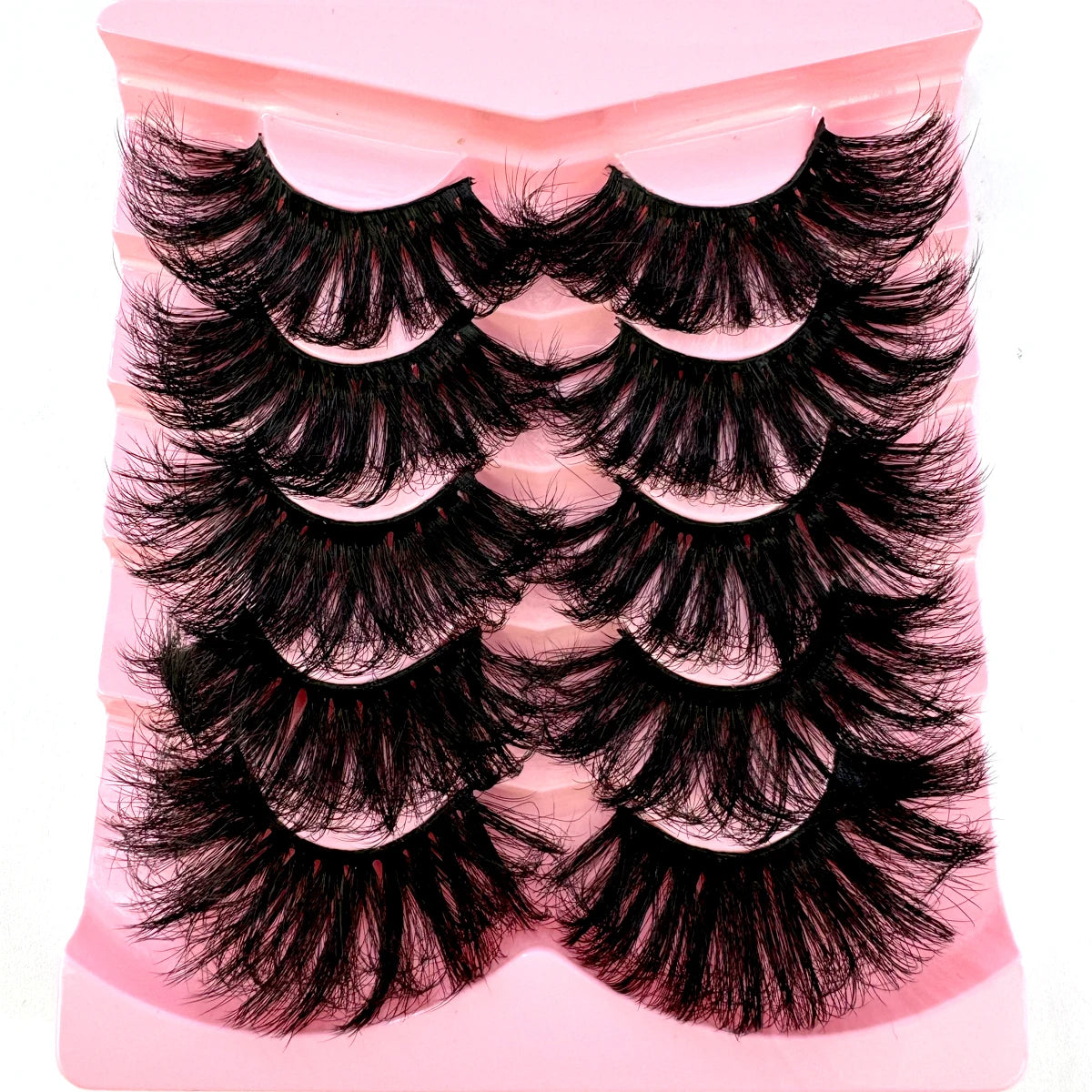 Fluffy Long 3D Faux Mink Lashes – Dramatic & Natural Volume False Eyelashes - StarLuxeTrend