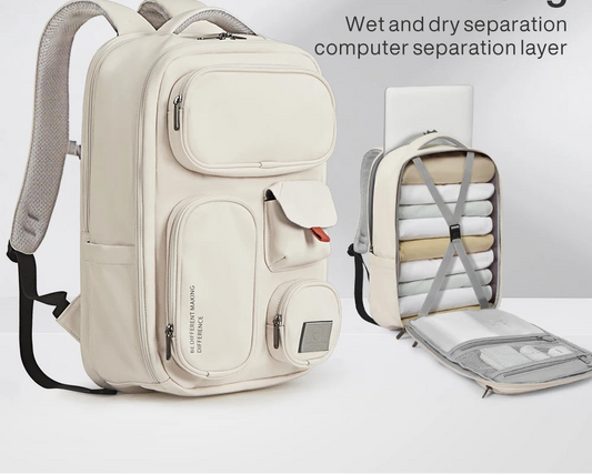 Fashion Practical Travel Backpack – 22L Large Capacity, Waterproof & Unisex StarLuxeTrend