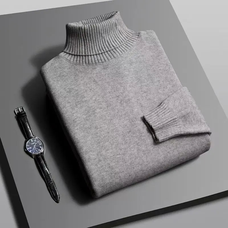 Men’s Slim Fit Turtleneck Sweater
