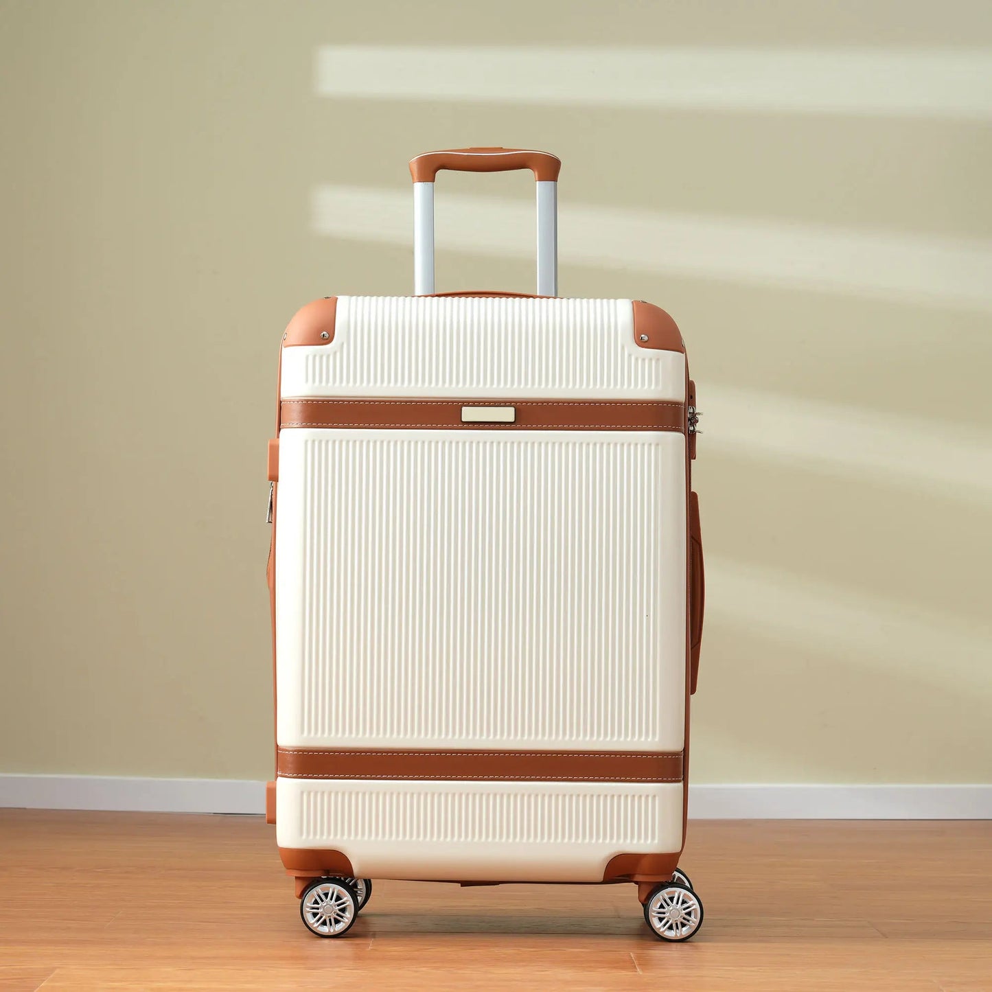 Travel in Style with This 3 Piece ABS Hardside Luggage Set – Spinner Wheels & TSA Lock StarLuxeTrend