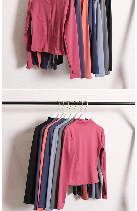 Yoga Jacket Coat – Flexible Activewear - StarLuxeTrend