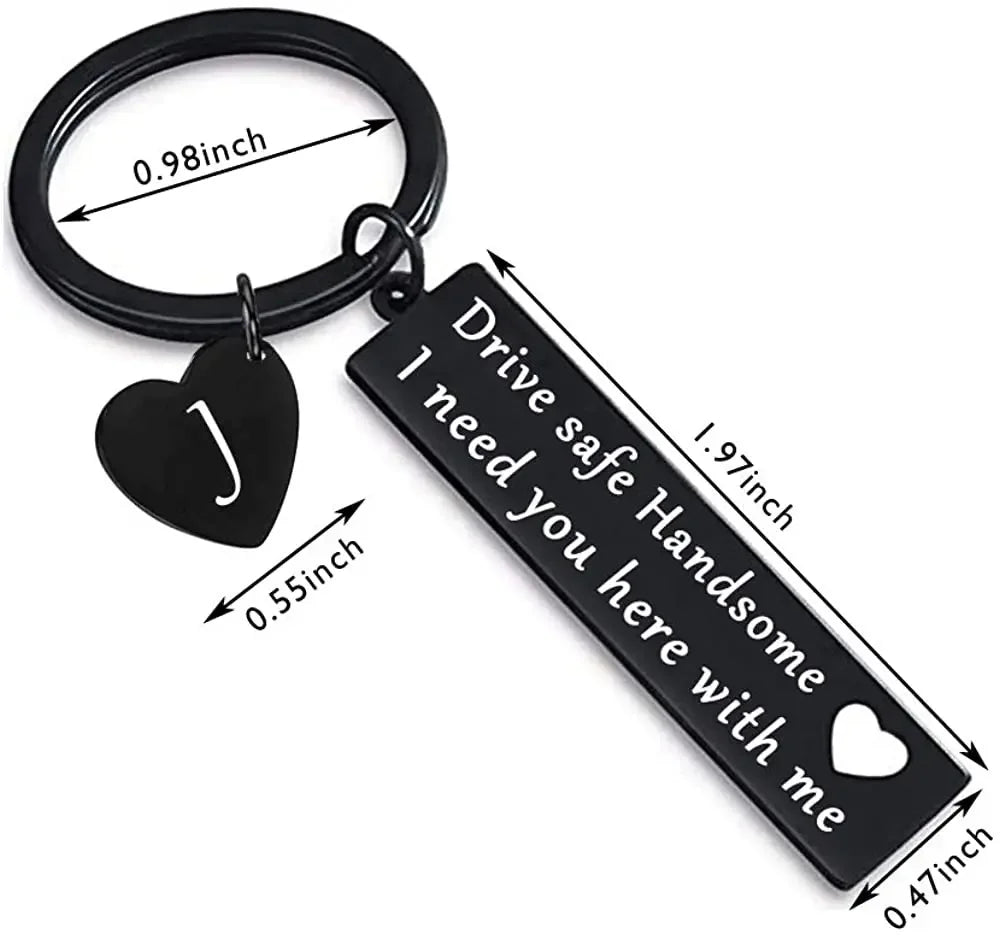 Trendy Drive Safe Keychain Gift - StarLuxeTrend
