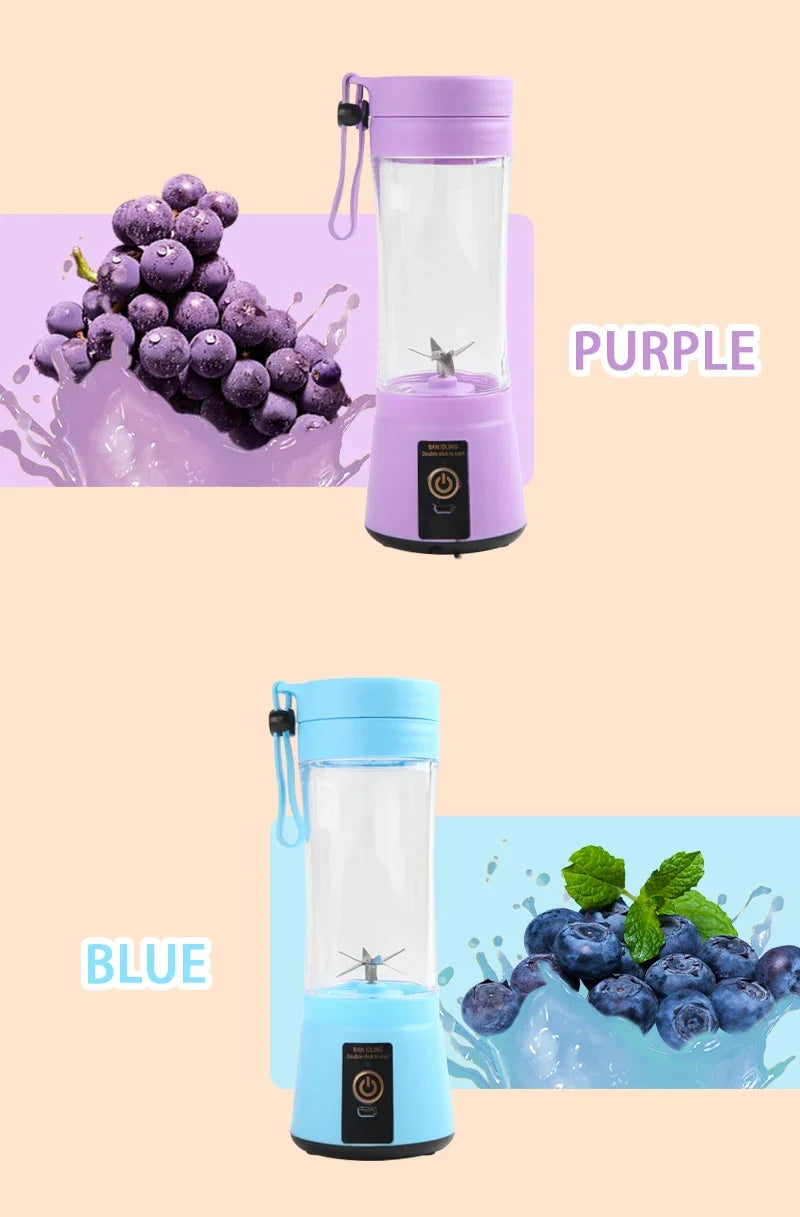 Portable Fruit Bottle Blender - StarLuxeTrend