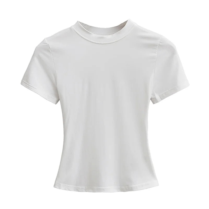 New Women's Y2K Slim Fit Casual T-Shirt - StarLuxeTrend