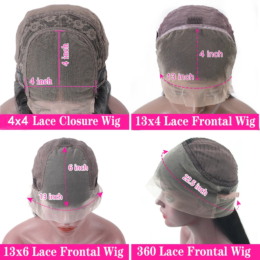 Glueless Chocolate Brown Lace Front Wig – 13x4 & 13x6 HD Lace Frontal Human Hair Wig - StarLuxeTrend