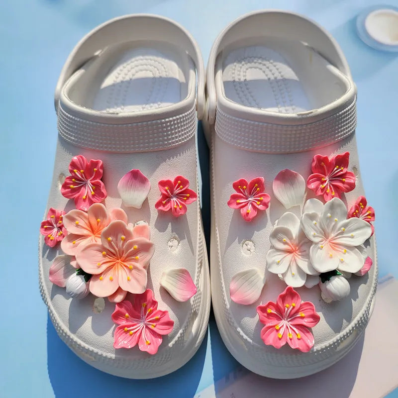 Cute Shoe Charms for Girls – Stylish Floral Designs,Adorable Girls’ Accessories & Decorations - StarLuxeTrend