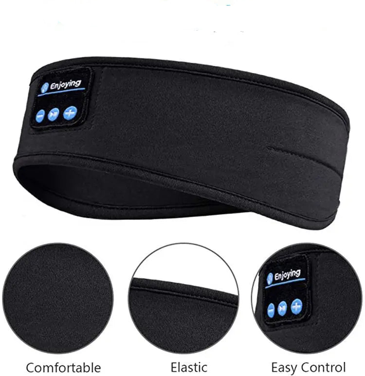 Wireless Headphones Music Eye Mask Wireless Bluetooth Bluetooth Earphones Sports Running Night Sleeping Headband Elastic Headset