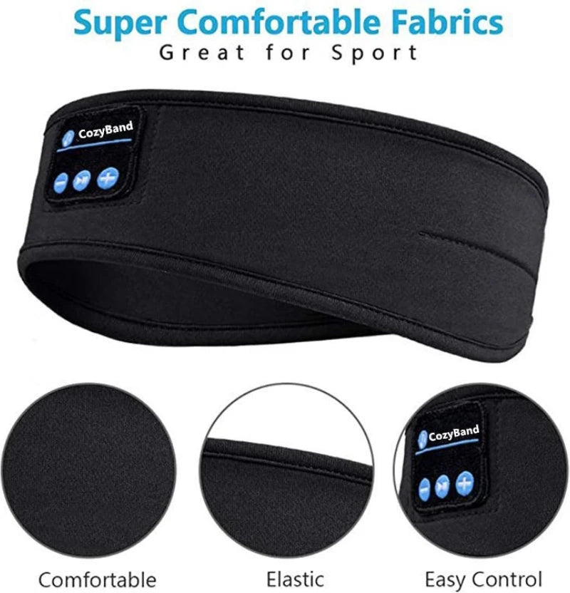 Wireless Headphones Music Eye Mask Wireless Bluetooth Bluetooth Earphones Sports Running Night Sleeping Headband Elastic Headset