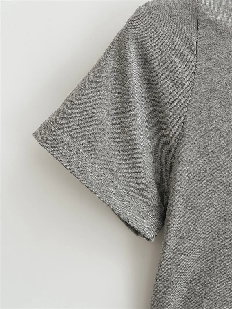 New Women's Y2K Slim Fit Casual T-Shirt - StarLuxeTrend