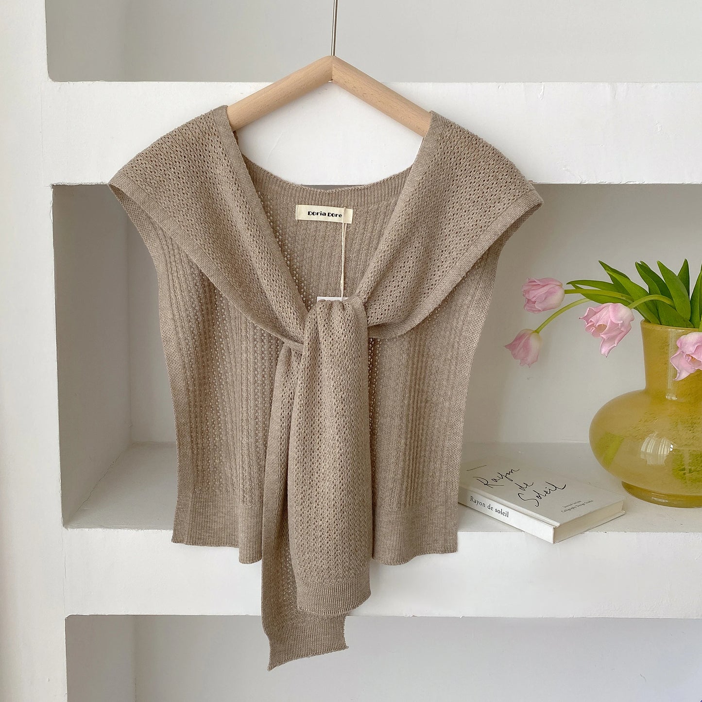 2025 Women’s Knitted Hollow Out Summer Shawl