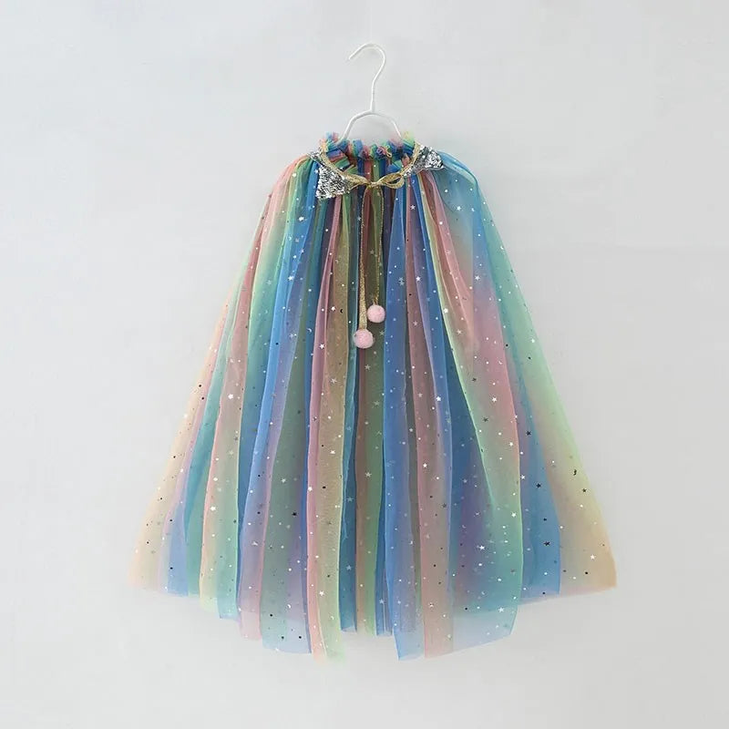 Elegant Dress Cape Costume for Girls - StarLuxeTrend